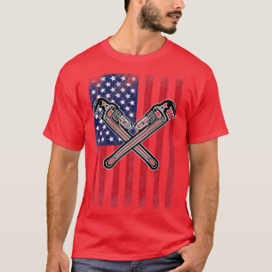 Plumber Plumber Vlag (1) T-shirt