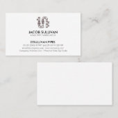 Plumber Plumbing Pipe Layer Visitekaartje (Voorkant / Achterkant)