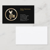 Plumber Plumbing Pipe Wrench Visitekaartje (Voorkant / Achterkant)