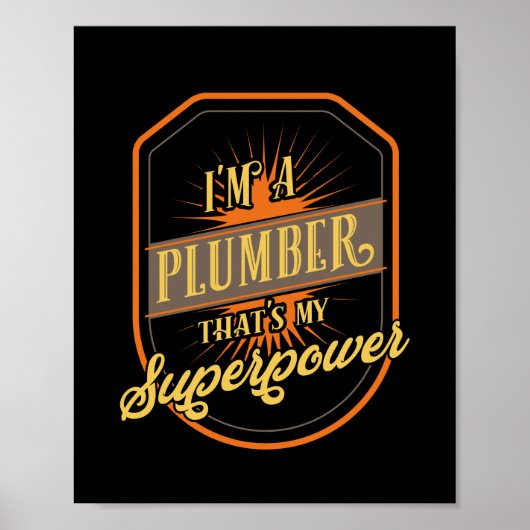 Plumber Poster (Voorkant)