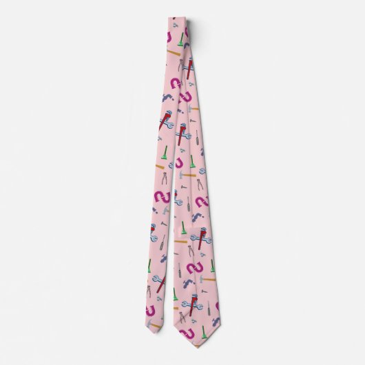 Plumber rose Profession Plomber Papa Cravate (Dos)