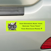 Plumber Skull: De Plumber Bumpersticker (Op auto)