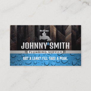 Plumber Slogans Visitekaartjes