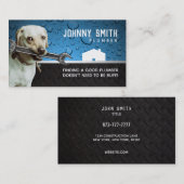 Plumber Slogans Visitekaartjes (Voorkant / Achterkant)