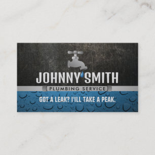 Plumber Slogans Visitekaartjes
