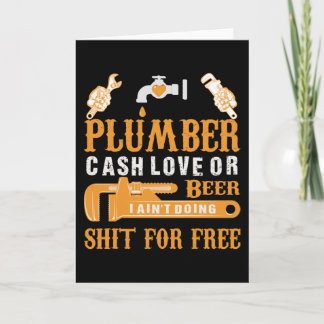 Plumber T-shirt Kaart