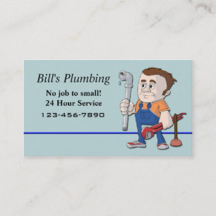 Plumber visitekaartje