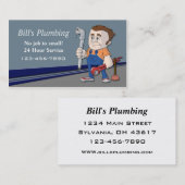 Plumber visitekaartje (Voorkant / Achterkant)