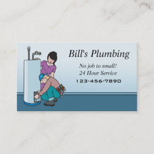 Plumber visitekaartje