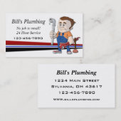 Plumber visitekaartje (Voorkant / Achterkant)