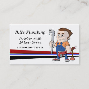Plumber visitekaartje