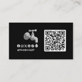 Plumber Visitekaartje (Achterkant)