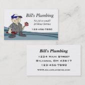 Plumber visitekaartje (Voorkant / Achterkant)