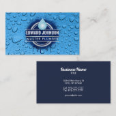 Plumber-visitekaartjes Visitekaartje (Voorkant / Achterkant)