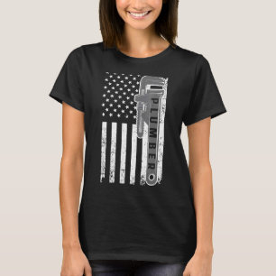 Plumber voor mannen Pipefitter steamfitter Patri T-shirt