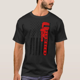 Plumber voor mannen Pipefitter steamfitter Patri T-shirt