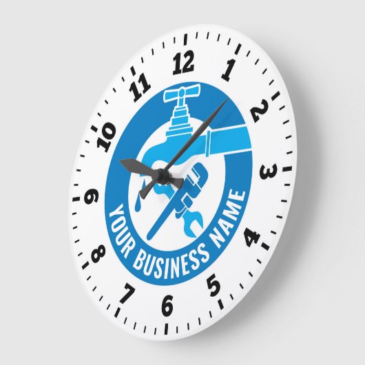 Plumber Wall-vergrendeling Grote Klok (Hoek)