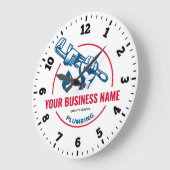 Plumber Wall-vergrendeling Grote Klok (Hoek)