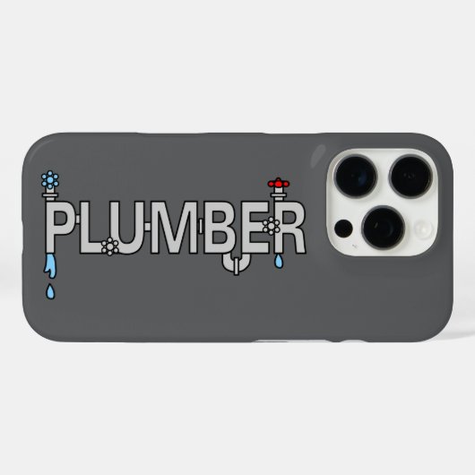 Plumberbuizen Case-Mate iPhone Case (Achterkant (horizontaal))