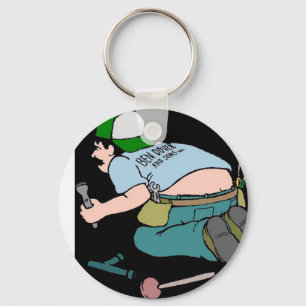 PLUMBERS CRACK SLEUTELHANGER