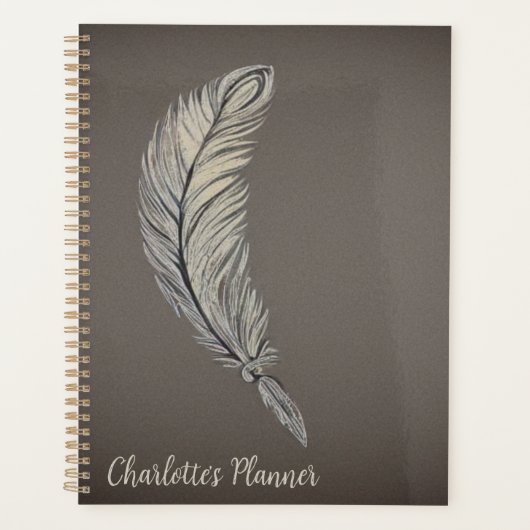 Plume Aquarelle, Planificateur (Devant)