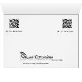 Plume de paon dans la carte de nombre de Tableau (Intérieur Horizontal (Bas))