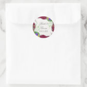 Plume de paon en perles - Stickers de phoques Mari (Sac)