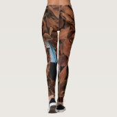 Plume Magique sur Legging Feuilles de Baobab (Dos)