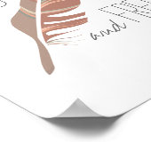 Plume Rustique | Décoration Murale de Nursery Sauv (Coin)