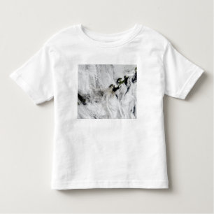 Plume uit Okmok Volcano, Aleutian Islands 2 Kinder Shirts