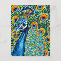 Plumed Peacock I