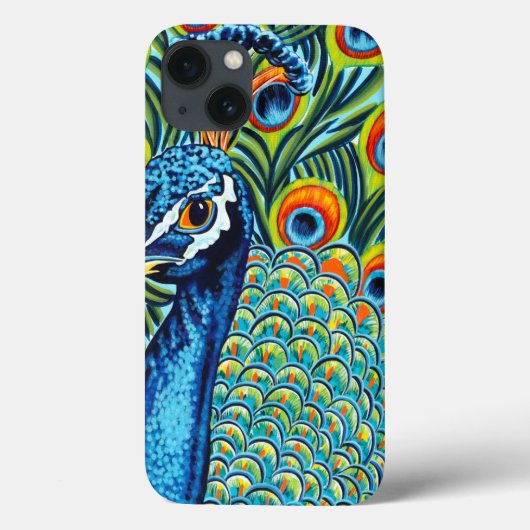 Plumed Peacock I Case-Mate iPhone Case (Achterkant)