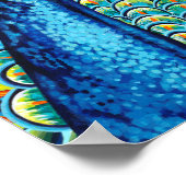 Plumed Peacock I Poster (Hoek)