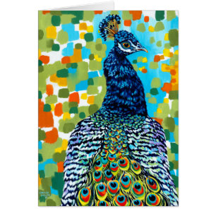 Plumed Peacock II