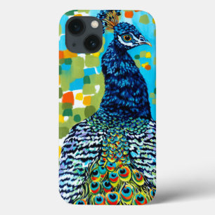 Plumed Peacock II iPhone 13 Hoesje