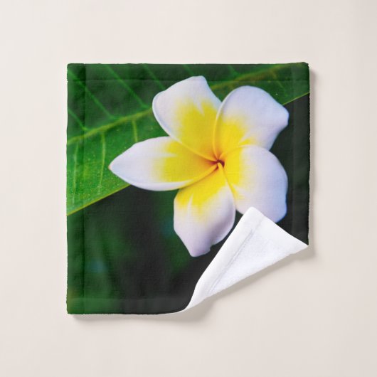 plumeria (Gant de toilette)