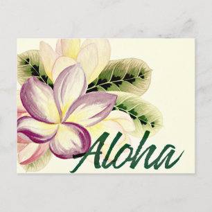  Plumeria Aloha Briefkaart