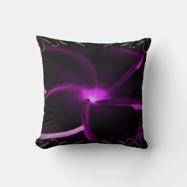 Plumeria American MoJo Coussin (Recto)