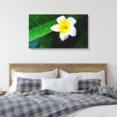 plumeria canvas afdruk (Insitu (Slaapkamer))