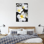 Plumeria Canvas Afdruk (Insitu (Slaapkamer))