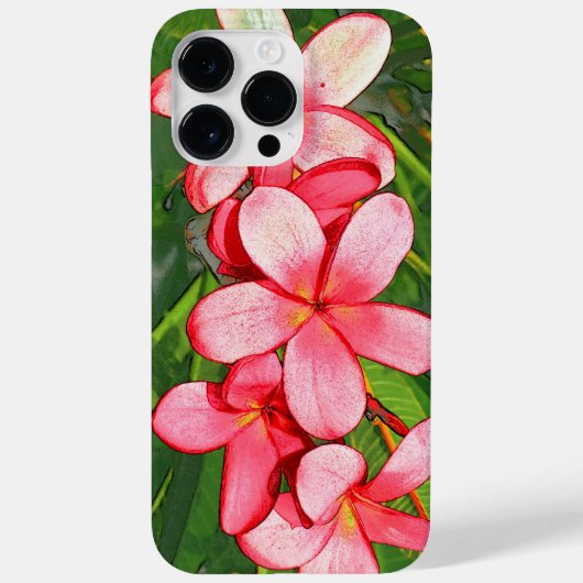 plumeria Case-Mate iPhone case (Achterkant)