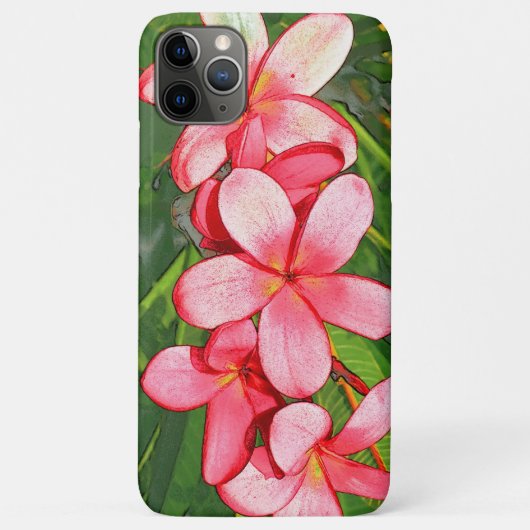 plumeria Case-Mate iPhone case (Achterkant)