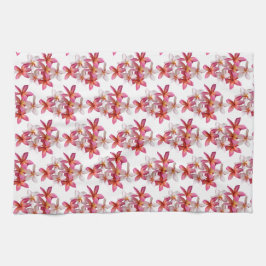 Plumeria Collage Kitchen Towel Theedoek