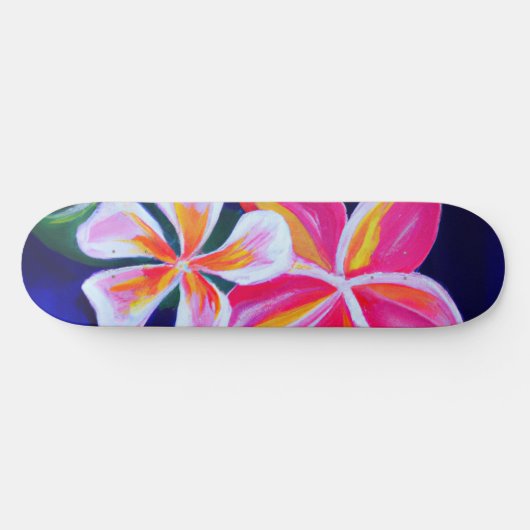 Plumeria de skateboard tropicale (Horz)