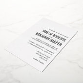 Plumeria dorée Faire-part de mariage avec huile ré (Rotation)