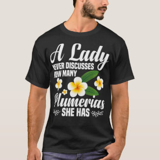 Plumeria Enthusiast Plumeria Seeds Planten Live Pl T-shirt