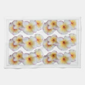 Plumeria fleurit serviette de cuisine (Horizontal)