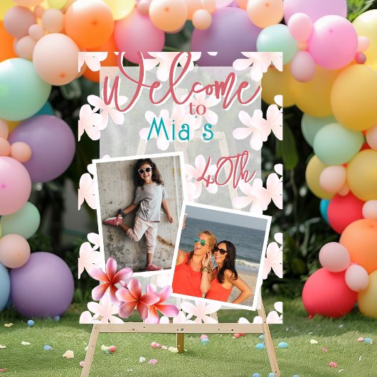 Plumeria Fleurs Photo Anniversaire Bienvenue