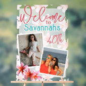 Plumeria Fleurs Photo Anniversaire Bienvenue (Neutre)