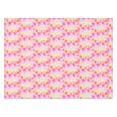 Plumeria Fleurs Rose Orange Nappe (Devant (Horizontal))